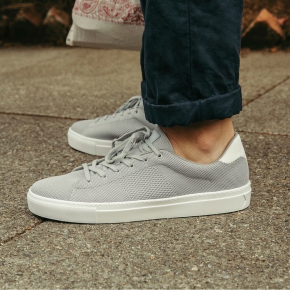 Greats~ The Royale Knit grey/white Men’s  size 10.5 - Picture 2 of 10